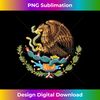 Mexico Independence Eagle Snake Design Cartoon Mexican Tank Top - Modern Sublimation PNG File