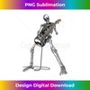 Skeleton Playing Guitar - Rock And Roll Graphic Band Tees - Stylish Sublimation Digital Download