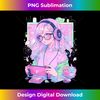 Gamer Girl funny Pastel Japan Anime Streamer Japanese - Creative Sublimation PNG Download
