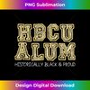 HBCU Historical Black College Graduate - Sleek Sublimation PNG Download - Challenge Creative Boundaries