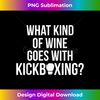 Kickboxing Wine s Boxing Workout - High-Quality PNG Sublimation Download