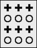 2. Noughts and crosses throw crochet pattern