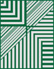 2. Green Lines throw crochet pattern