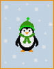 2. Penguin throw crochet pattern