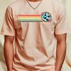 70s Lined Floral Disco Ball T-Shirt_T-Shirt_File PNG.jpg