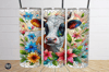 Cow & Floral Stained Glass Tumbler Wrap.png