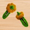 Pumpkin hair clip pattern