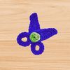 crochet scissors hair clip pattern