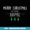 Merry Christmas Animal X-Mas Kevin Alone Home - Exclusive Sublimation Digital File