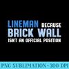 Football Lineman Brick Wall - PNG Clipart Download - Bold & Eye-catching