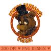 Retro Vintage reddy Fazbears Pizza - Digital PNG Downloads - Revolutionize Your Designs