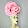 Large flower hat wedding fascinator Kentucky Derby hat,.jpg