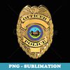 Office Police Badge Uniforms Costume - PNG Sublimation Digital Download