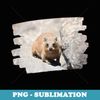 Rock Hyrax - Modern Sublimation PNG File