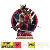 Ryan Reynolds Hugh Jackman Deadpool & Wolverine Png, Ryan Reynolds Hugh Jackman Png, Superhero X-Men Png.jpg