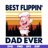 FTD29-Pig best flippin' dad ever svg, png, dxf, eps, digital file FTD29.jpg