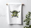 Pirate skull with swords towel image.png