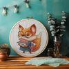 24. NEW Fox with books Hoop2.jpg