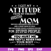 MTD03042104-I get my attitude from my freaking awesome mom svg, Mother's day svg, eps, png, dxf digital file MTD03042104.jpg