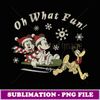 Disney Mickey Minnie And Pluto Oh What Fun Christmas Sled -