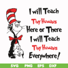 DR000143-I will teach tiny humans here or there I will teach tiny humans everywhere svg, png, dxf, eps file DR000143.jpg