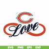 NFL111040T-Chicago Bears Love svg, Chicago Bears svg, Bears svg, Sport svg, Nfl svg, png, dxf, eps digital file NFL111040T.jpg