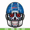 NFL13102014L-Buffalo Bills skull svg, Bills skull svg, Nfl svg, png, dxf, eps digital file NFL13102014L.jpg