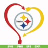 NFL1310202016T-Pittsburgh Steelers heart svg, Pittsburgh Steelers svg, Sport svg, Nfl svg, png, dxf, eps digital file NFL1310202016T.jpg