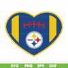 NFL1310202032T-Pittsburgh Steelers heart svg, Pittsburgh Steelers svg, Sport svg, Nfl svg, png, dxf, eps digital file NFL1310202032T.jpg