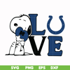 TD13-snoopy love Indianapolis Colts svg, png, dxf, eps digital file TD13.jpg