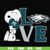 TD24-snoopy love Philadelphia Eagles svg, png, dxf, eps digital file TD24.jpg