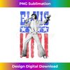 Elvis Presley American Flag Tank Top - Vintage Sublimation PNG Download