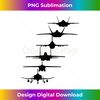 Air Force Fighter Jets F-4 F-111 F-15 F-16 F-22 F-35 Tank Top - PNG Sublimation Digital Download