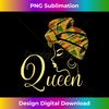 Funny Kente Cloth African American Queen Dashiki Head Wrap Tank Top - Digital Sublimation Download File