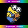 Despicable Me Minions Favorite Teddy Bear Portrait - Artistic Sublimation Digital File