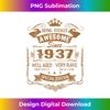 Birthday 365 Being Awesome Since 1937 Vintage Birthday s - Trendy Sublimation Digital Download
