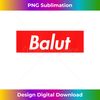 Balut Philippines Wear, Pinoy Food Funny Wear, Red Box Tee - Elegant Sublimation PNG Download