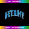 Detroit - Vintage Sublimation PNG Download