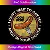 BBQ Meat In Your Mouth T - Funny Inappropriate Sausage - PNG Sublimation Digital Download