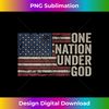 ONE NATION UNDER GOD - Christian USA Vintage American Flag Tank Top 17742.jpg