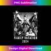 Disney Villains Graphic Print Family Vacation Trip 2024 - Decorative Sublimation PNG File