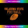 Vintage Oklahoma State Football Tank Top 2 - Retro PNG Sublimation Digital Download