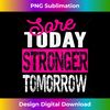 Sore Today Stronger Tomorrow Motivational Fitness Workout Tank Top 2 - Creative Sublimation PNG Download