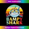 Bampy Shark Shirt - Gifts for Grandad from Grandchildren - Special Edition Sublimation PNG File