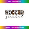 Soccer Grandma Cute Leopard Print Sports Mother's Day 2024  1 - PNG Transparent Digital Download File for Sublimation