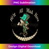We're All Mad Here - Mad Hatter - Alice In Wonderland Tank Top 3 - Vintage Sublimation PNG Download