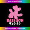 Balloon Artist Balloon Animal Balloon Twisting Dog Balloon - Special Edition Sublimation PNG File