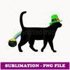 Ca Leprechaun  Funny Ca Sain Parick's Day - Unique Sublimation PNG Download