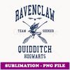 Harry Potter Ravenclaw Quidditch Team Seeker Collegiate - Signature Sublimation PNG File