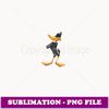 Looney Tunes Daffy Duck Airbrushed - Creative Sublimation PNG Download